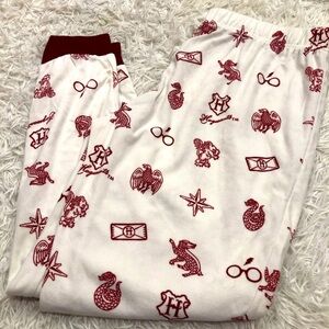 Harry Potter Velour Sleep Lounge Pants Womens Size L
